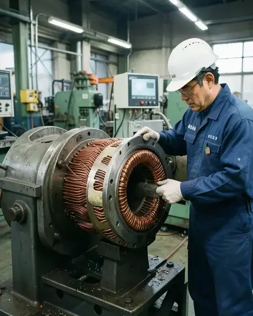 電動機修理事例